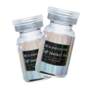 美容片盲片无视力款遮瑕疵正品医用虹膜遮光隐形眼镜年抛盲人专用