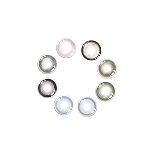 清朗日抛10片透明隐形眼镜金装男女自然带度数小直径含水量高透氧