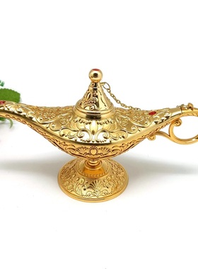 工艺礼品锌合金摆件阿拉丁神灯