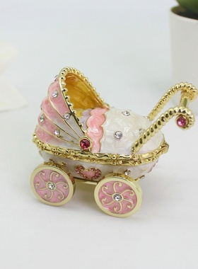 欧式风合金首饰盒珠宝工艺礼品