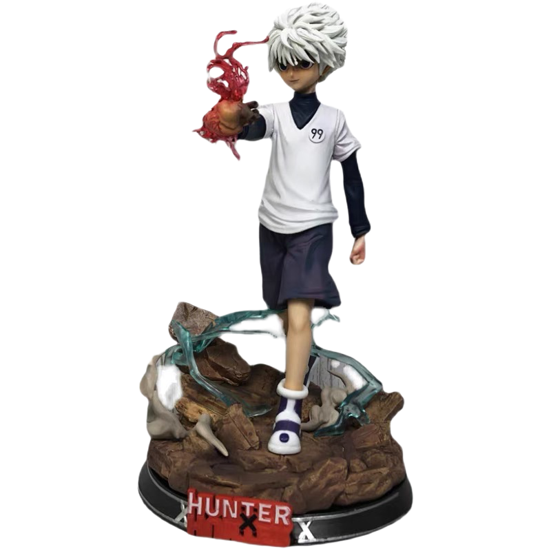 全職獵人手辦GK奇犽小杰 庫洛洛擺件 BM HUNTER公仔送禮生日禮物