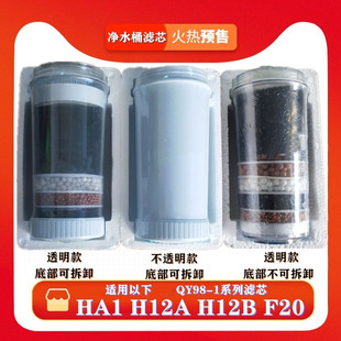 F20 沁园饮水机净水器净水桶滤芯QY98 H12A H12B HA1活性炭滤芯