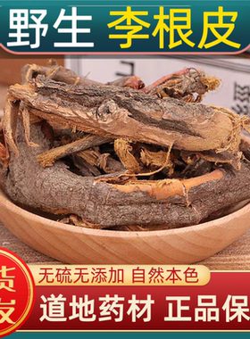 宁世堂李根皮中药材李根皮野生李根白皮甘李根白皮正品无硫李根皮