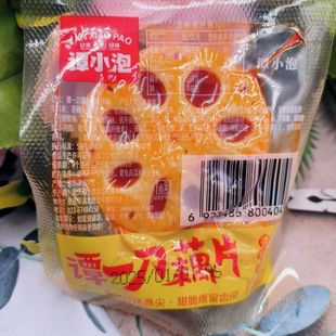 藕片零食大刀藕片香辣味谭小泡好滋味散装称重独立小包装休闲零食