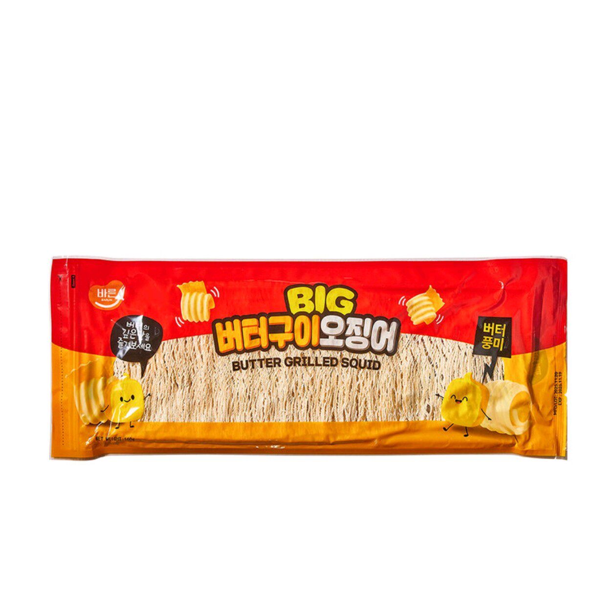 山姆MM代购韩国进口香烤黄油味鱿鱼160g熟制动物性水产制品零食