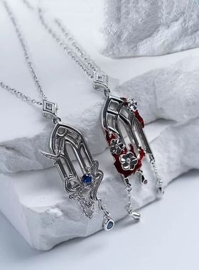 《盗墓笔记》北国岁暮解雨臣黑瞎子项链衍生印象花爷黑眼镜饰品