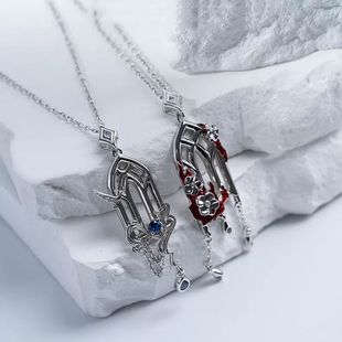 《盗墓笔记》北国岁暮解雨臣黑瞎子项链衍生印象花爷黑眼镜饰品