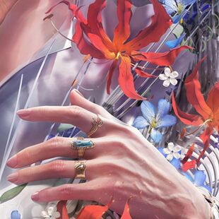 祁煜万象遇你戒指对戒恋与深空春节周边二次元cos同人指环礼物