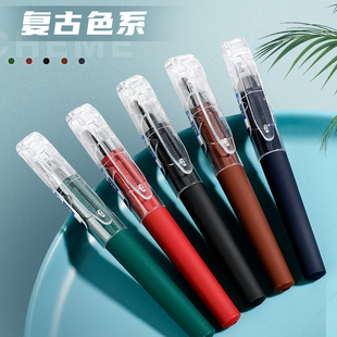 口袋笔迷你中性笔短支便携随身小短笔短款短笔黑笔创意简约复古色