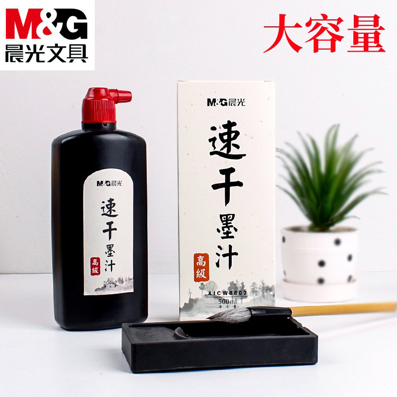 晨光速干墨汁100ml大容量学生用