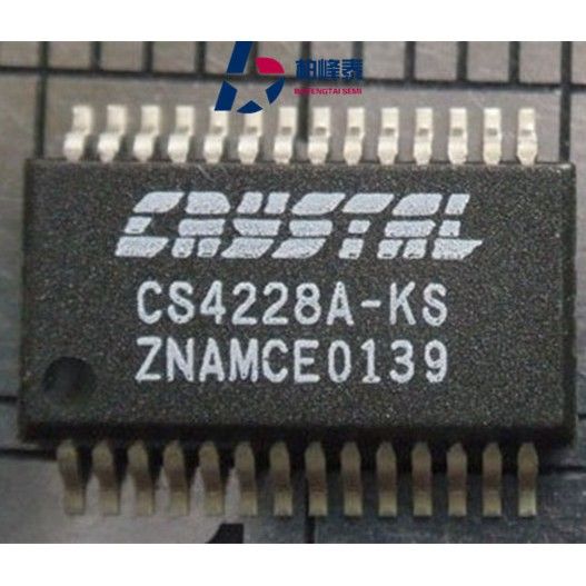 CS4228A-KS CS4228A SSOP-28 24bit立体声解码器 CRYSTAL正品