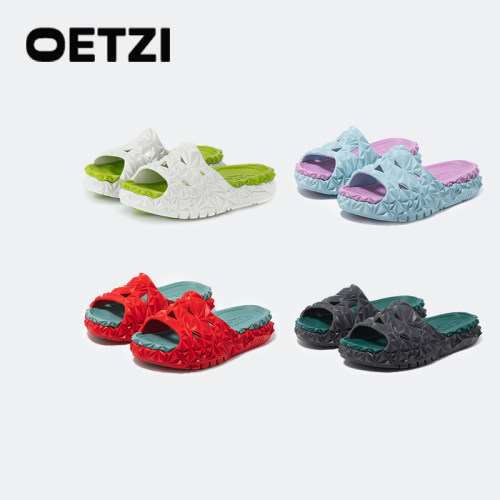 oetzi夏季拖鞋女款 冰人奥兹一字拖情侣沙滩凉拖夏天凉爽透气超轻