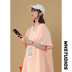2024夏季卡通印花T恤女中性  B213-7100-P25控39图片