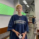 2024夏季印花男宽松T恤短袖B213-8059-P25控49，男装T恤，星座617A-4