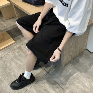 2024夏季新款休闲裤男凹凸印短裤 B213-8144-P38控58图片