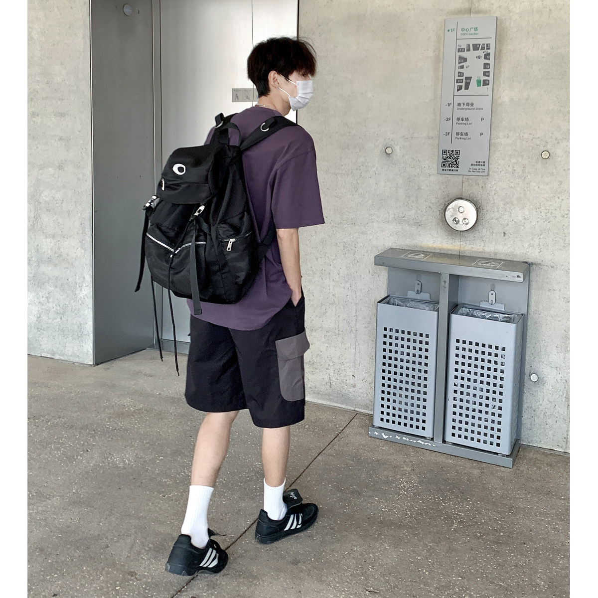 2024夏季工装休闲短裤男拼接撞色裤子B213-8137-P38控58,男装牛仔裤,星座617A-4