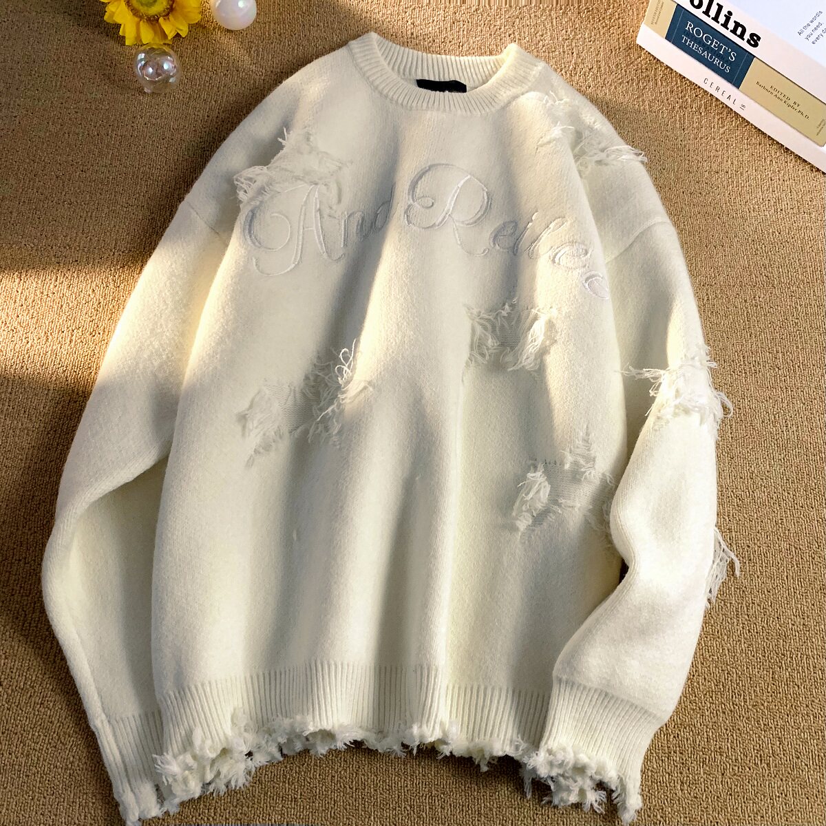 数据款2024冬季破坏感毛衣男刺绣重工艺B213-8099-P80控108,男装针织衫/毛衣,星座617A-4