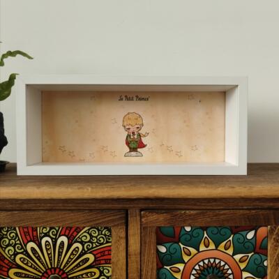 盲盒展示框手办收纳柜