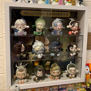 庭前墨梅泡泡玛特SP系列盲盒收纳盒展示相框场景展示盒收纳盒