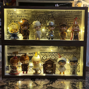 小野六代庇护所盲盒收纳相框展示画框公仔玩具收纳盒送背景图