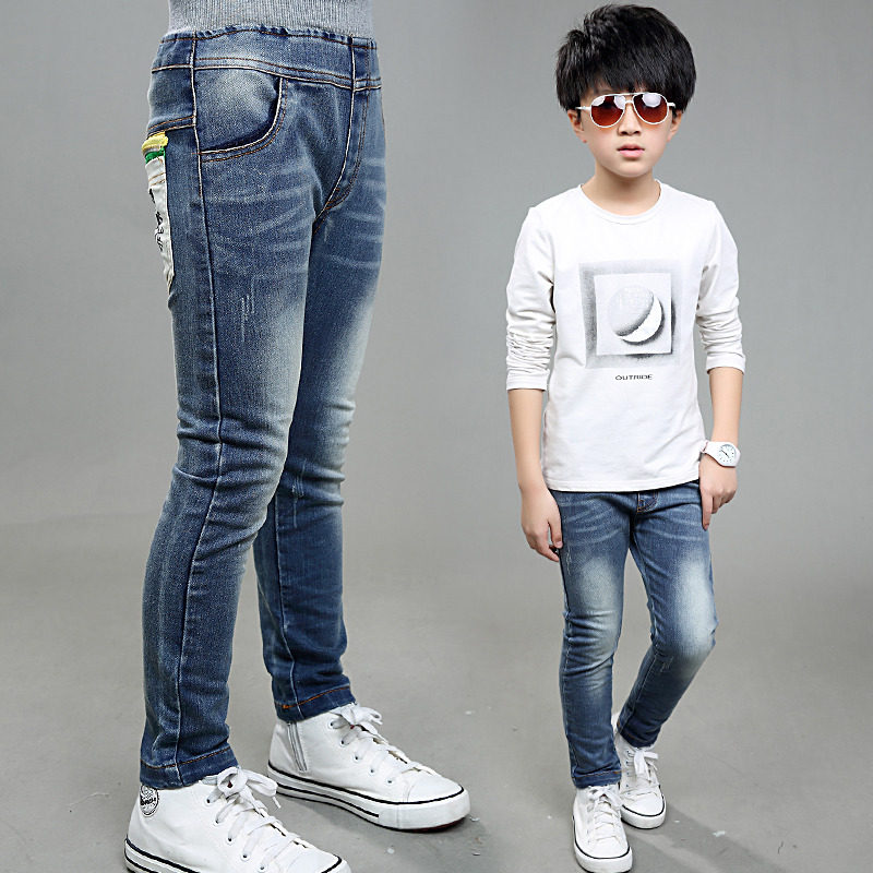 Pantalon garcon JUNMAN en toile - Ref 2055374 Image 1