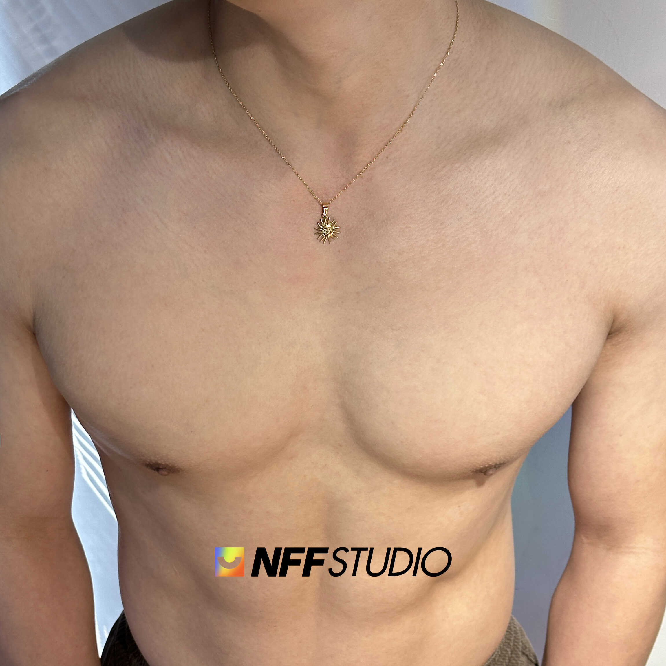 NFF精致小众设计情侣配饰钛钢