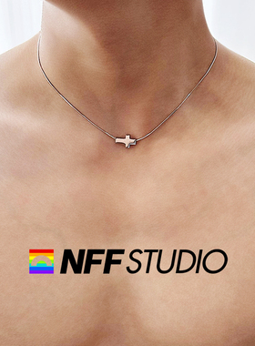 NFF钛钢轻奢高级感嘻哈潮项链
