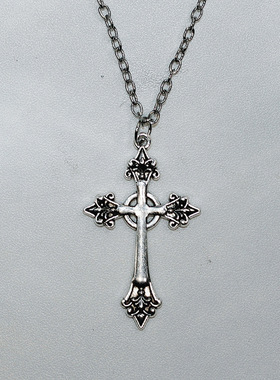 十字架项链复古个性韩版