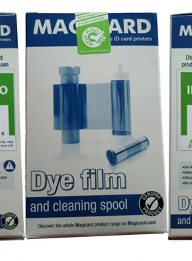 IN300彩色带ING171健康证打印机黑色带Enduro制卡机 体检卡清洁卡