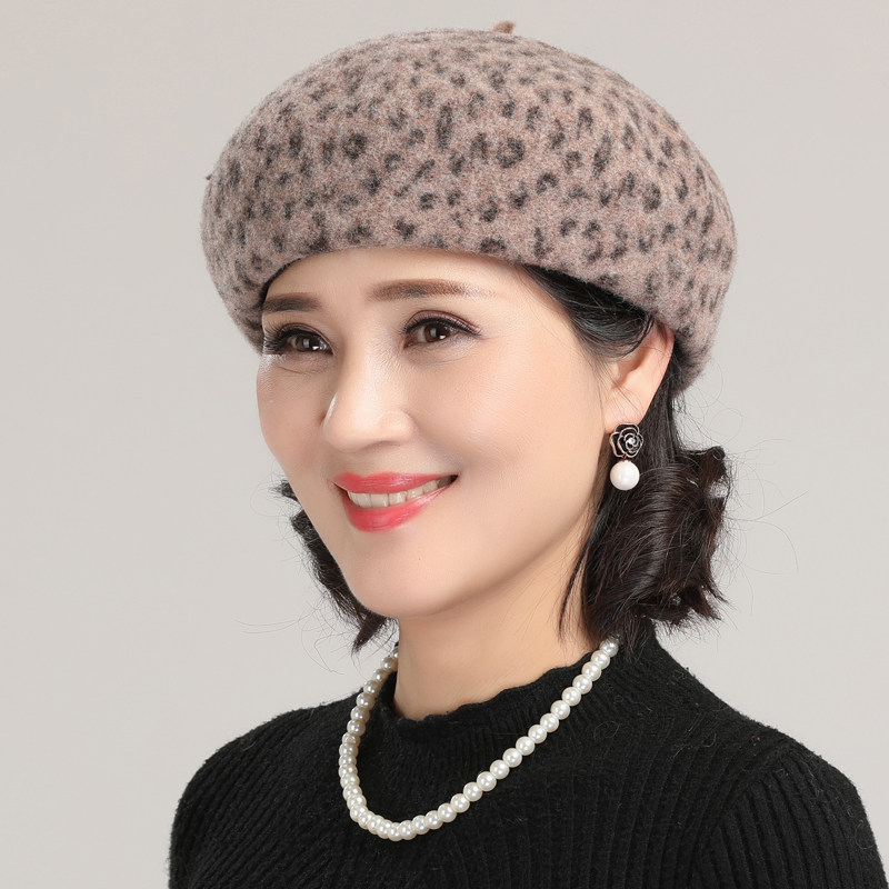羊毛呢冬季老人奶奶婆婆中年妈妈帽子洋气中老年人保暖秋季贝雷帽,服饰配件/皮带/帽子/围巾,帽子,淘宝优惠券,粉丝福利购,淘宝优惠卷