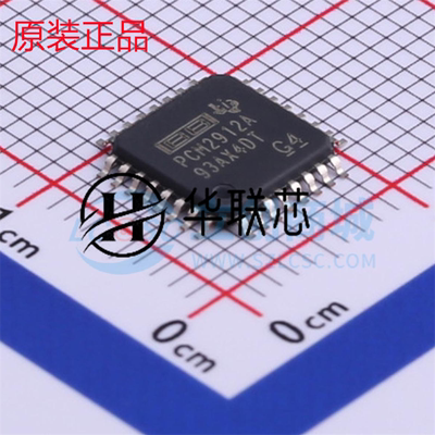 原厂原装 PCM2912APJTR 封装TQFP-32 全新单声道音频接口芯片
