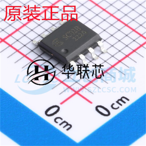 原装正品 SC02B 封装SOP-8 全新双通道电容式触摸触摸芯片