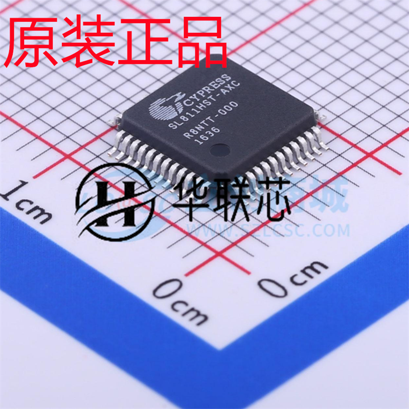 原装正品 SL811HST-AXC 封装QFP48 全新USB 主/从控制器 单片机