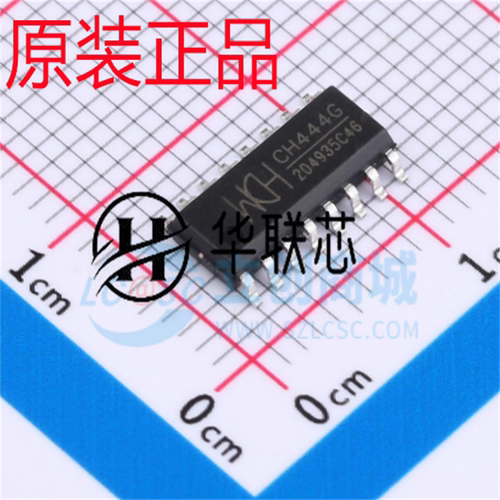原厂原装 CH444G 封装 SOP-16 全新双刀四掷高速低阻模拟开关芯片