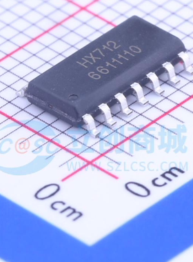 原装 贴片 HX712  SOP-14 全新电子秤专用模拟/数字转换芯片