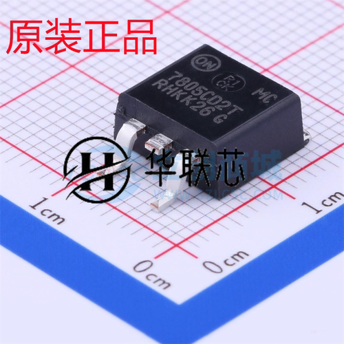 原装正品 MC7805CD2TR4G 封装TO-263 全新正极输出线性稳压器芯片