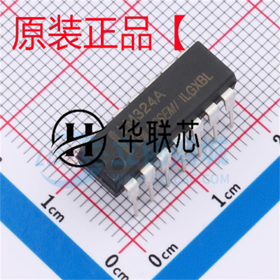 原装正品 LM324AN 封装DIP-14 全新四路运算放大器芯片 直插