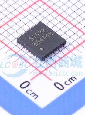 原厂原装 SI522 封装QFN-32 全新高度集成非接触式读写器芯片