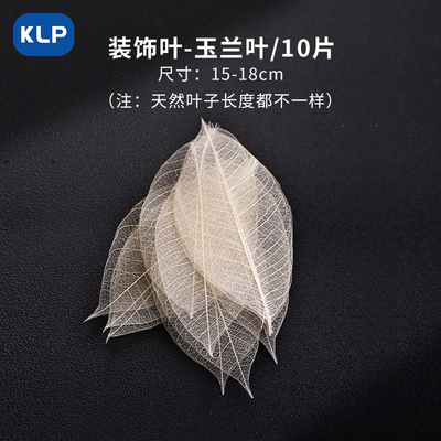 酒吧饮品调酒装饰枫叶竹叶干花叶子鸡尾酒装饰物酒杯酒签植物标本