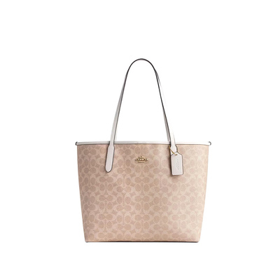 COACH/蔻驰女士托特包CITY33购物袋TOTE包单肩手提包CV976IMXDM