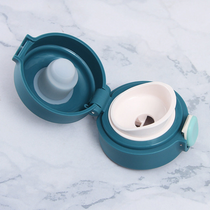 加厚304不锈钢豌豆杯户外便携口袋杯学生女弹跳杯双层水杯保温杯