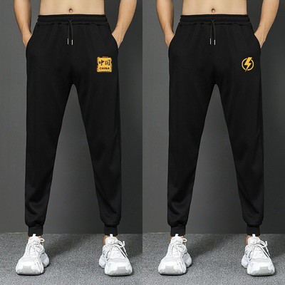 13初中学生14夏装休闲长裤12大童男孩运动卫裤15岁青少年男生裤子