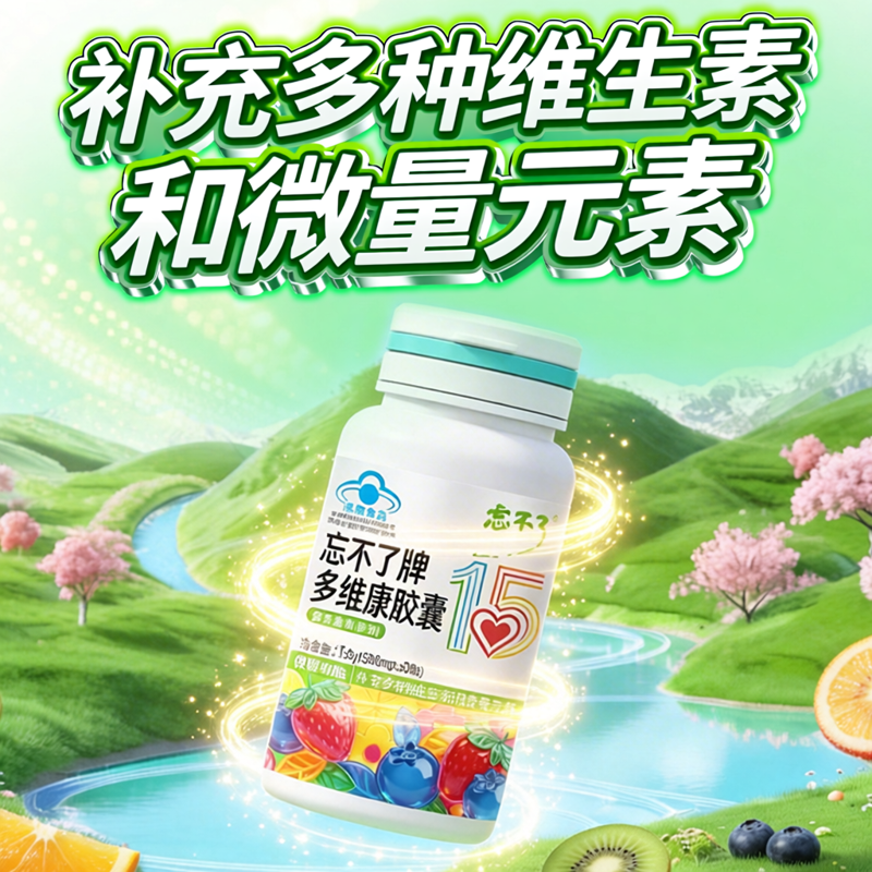 忘不了多种维生素儿童男女中老年