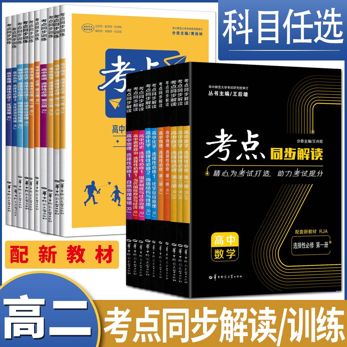 新教材王后雄考点同步解读训练选择性必修第一二三册数学英语物理化学生物政治历史地理 选修123全解完全解读重难点手册