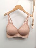 悬浮式 提拉软支撑蕾丝内衣女无痕无钢圈防下垂微聚水滴杯小胸文胸