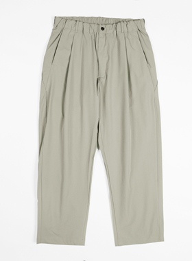 GDW One-tuck tapered light pants 防水轻量单褶速干锥形休闲裤