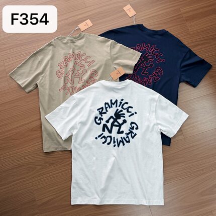 日系GRA小野人印花短袖T恤F354  