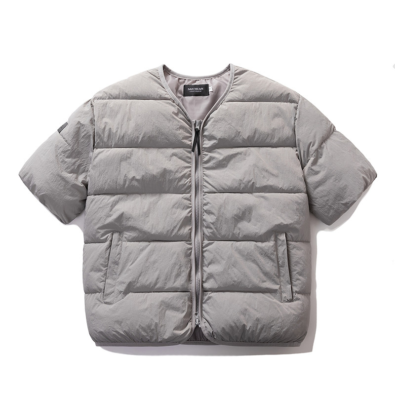 韩版潮流情侣中袖棉服男女同款保暖外套潮313B-NC25319-P60,男装棉衣,星座313B
