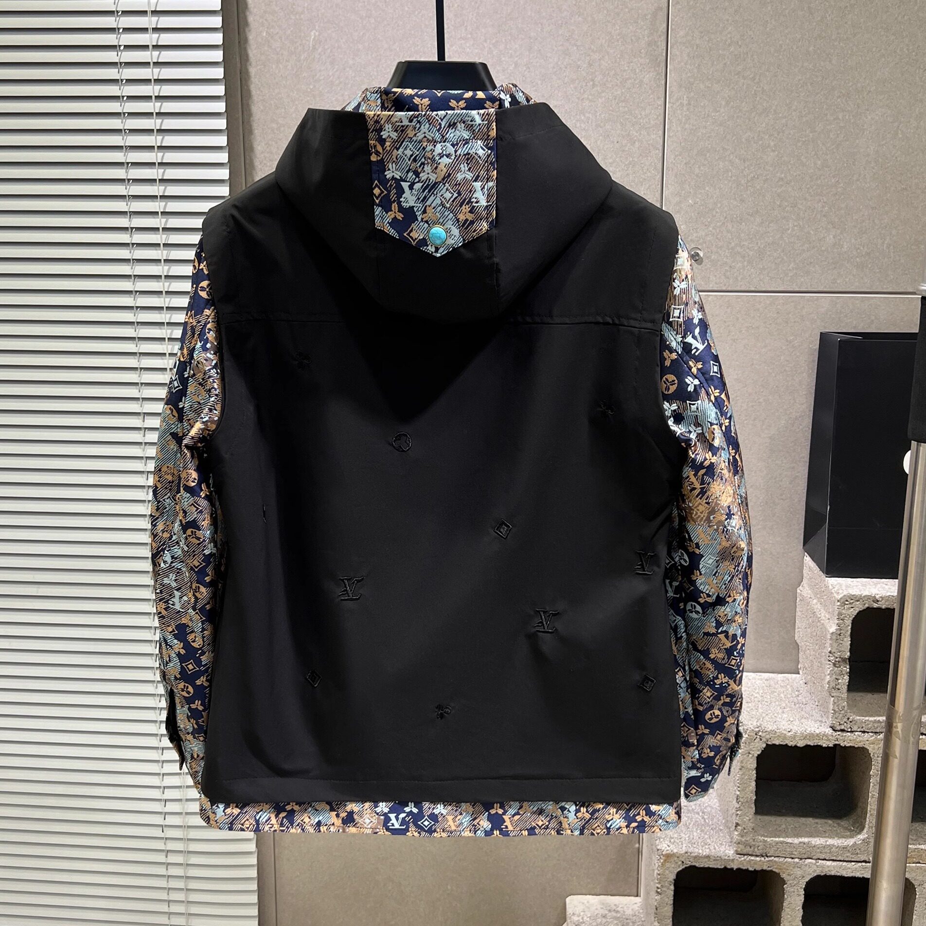 男士轻奢休闲夹克连帽外套春秋潮男连帽上衣潮流313B-A503-P130,男装夹克,星座313B