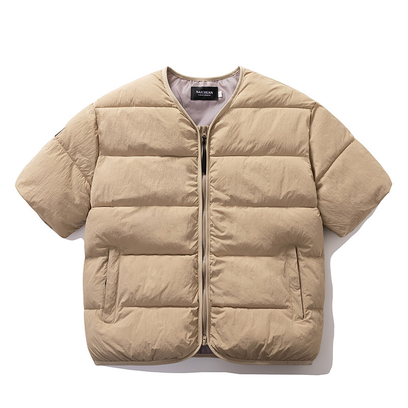 韩版潮流情侣中袖棉服男女同款保暖外套潮313B-NC25319-P60,男装棉衣,星座313B